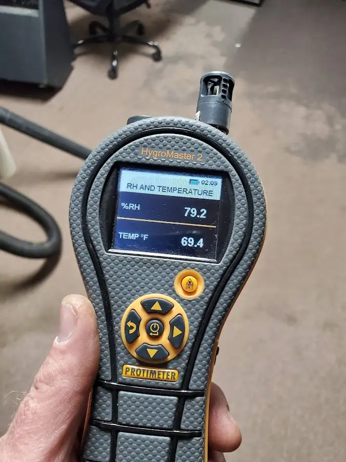 Moisture meter humidity assessment for Fire & Smoke Damage Restoration in Clarkston